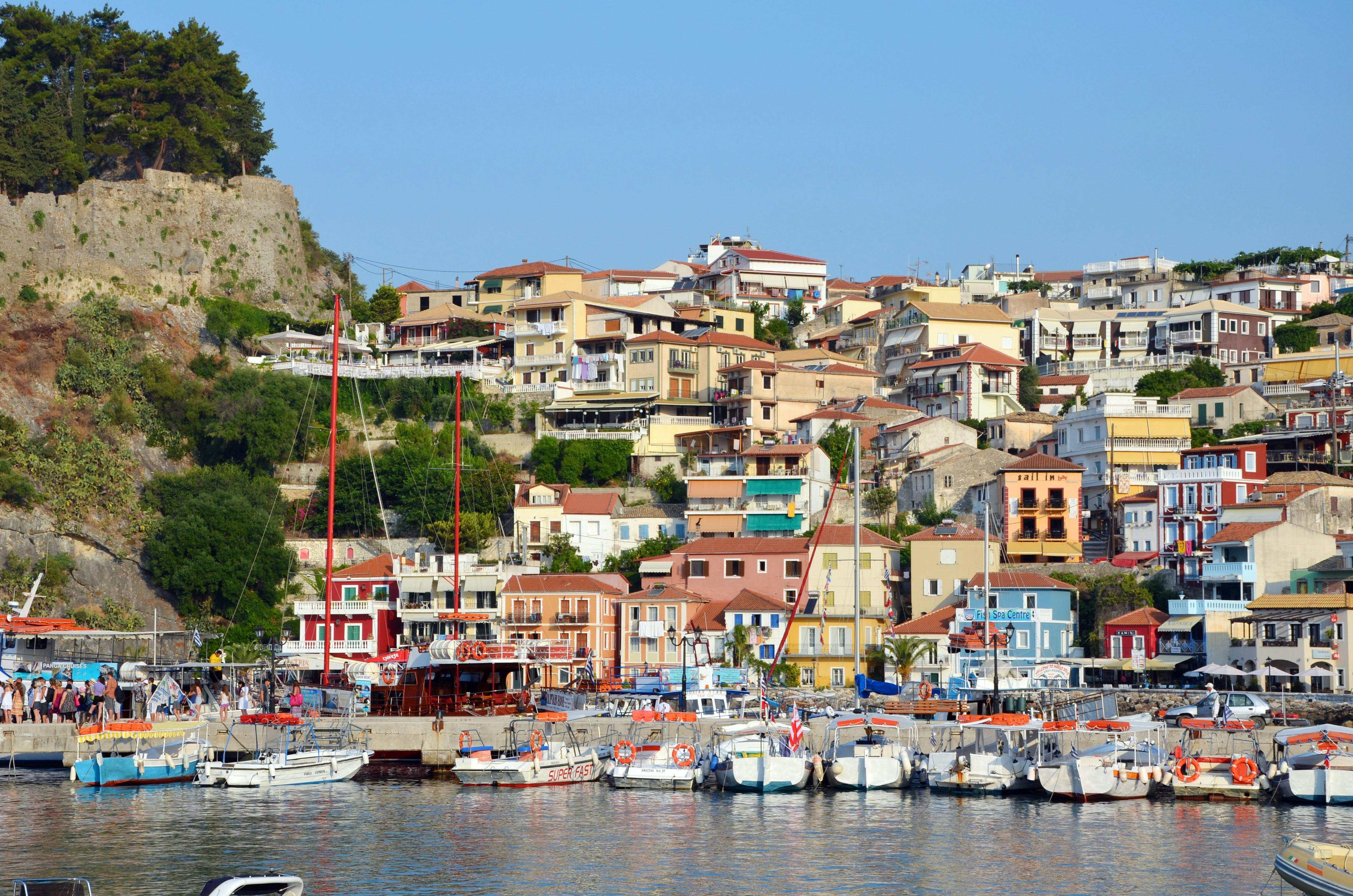 parga boat trips to paxos