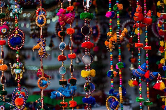 Visite shopping d'une demi-journée à Delhi
