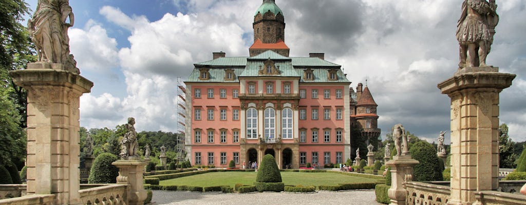 Visite guidée du château de Ksiaz de 5 heures à Wroclaw avec transport