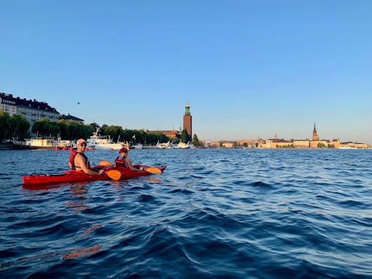 Geführte Tageskajak-Ökotour in Stockholm