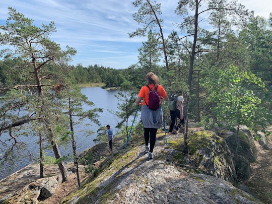 Guided hike in Stockholm Nature Reserve eco-tour