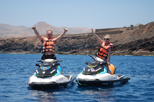 Balade en jet-ski à la plage de Papagayo