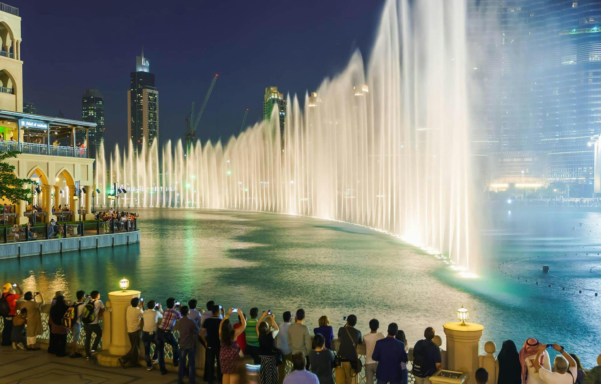 Visita guiada nocturna por Dubái