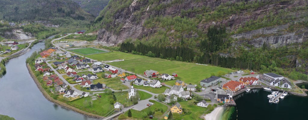 Volledige rondleiding met gids rond Osterfjord en Modalen
