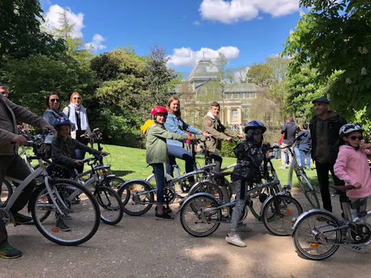 Retiro Park bike or e-bike tour in Madrid