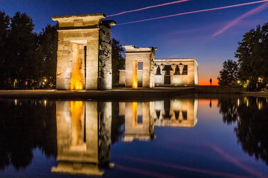 Madrid sunset and night lights bike or e-bike tour