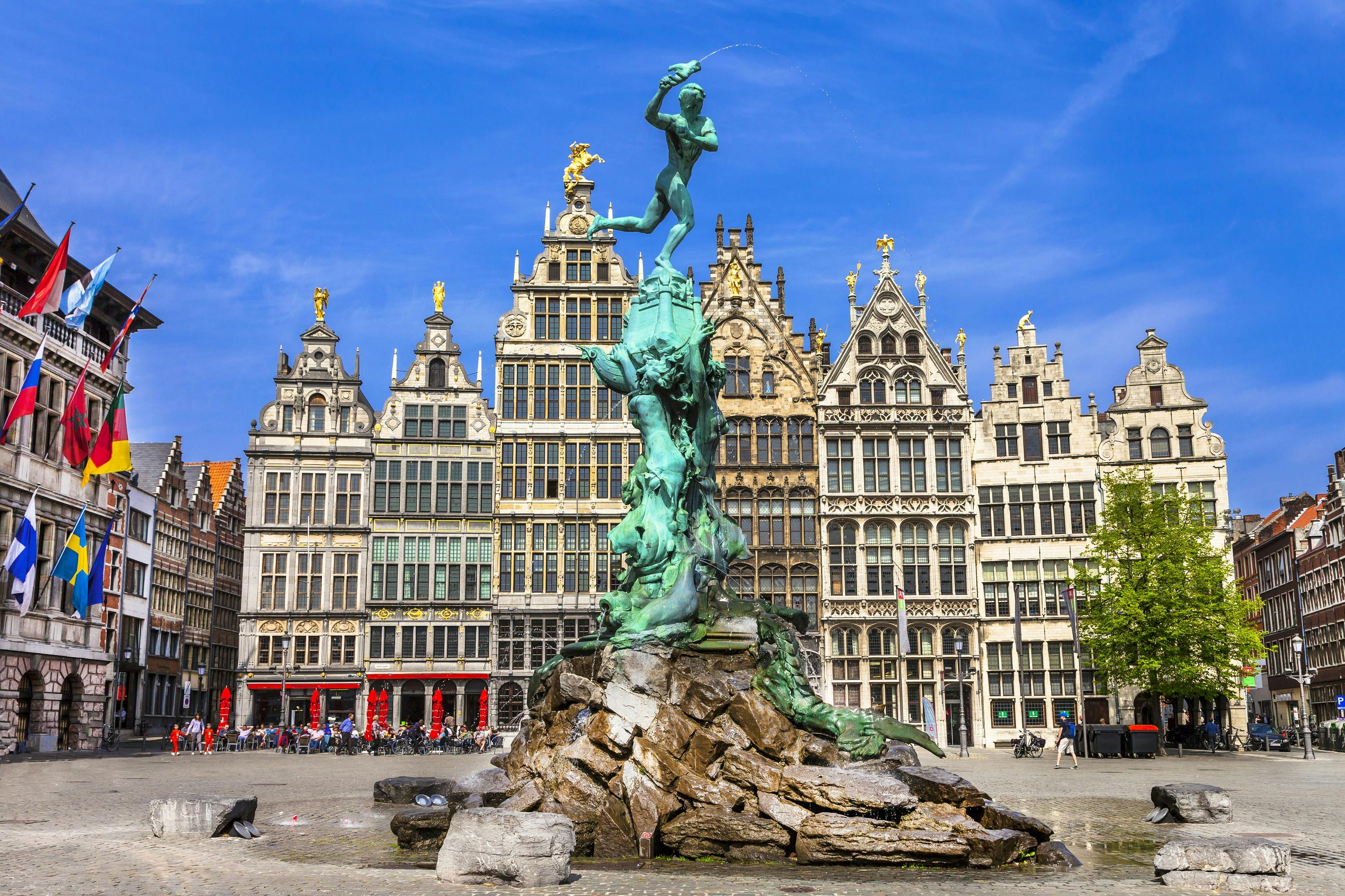 Jednodniowa wycieczka do Antwerpii i Gandawy z transportem z Brukseli