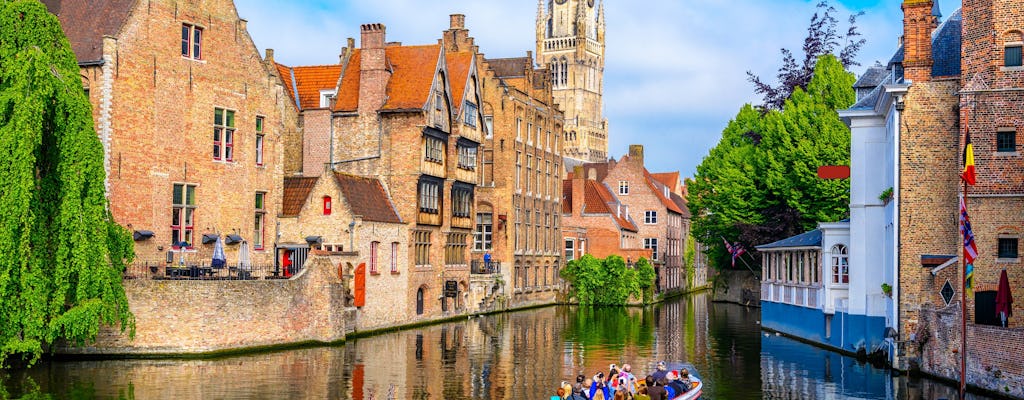 Bruges and Ghent day trip with transport from Brussels