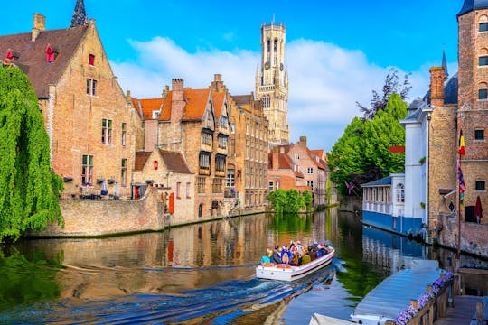 Bruges and Ghent day trip with transport from Brussels