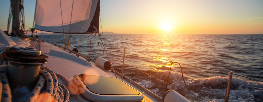 Croisière en catamaran au coucher du soleil au Cap
