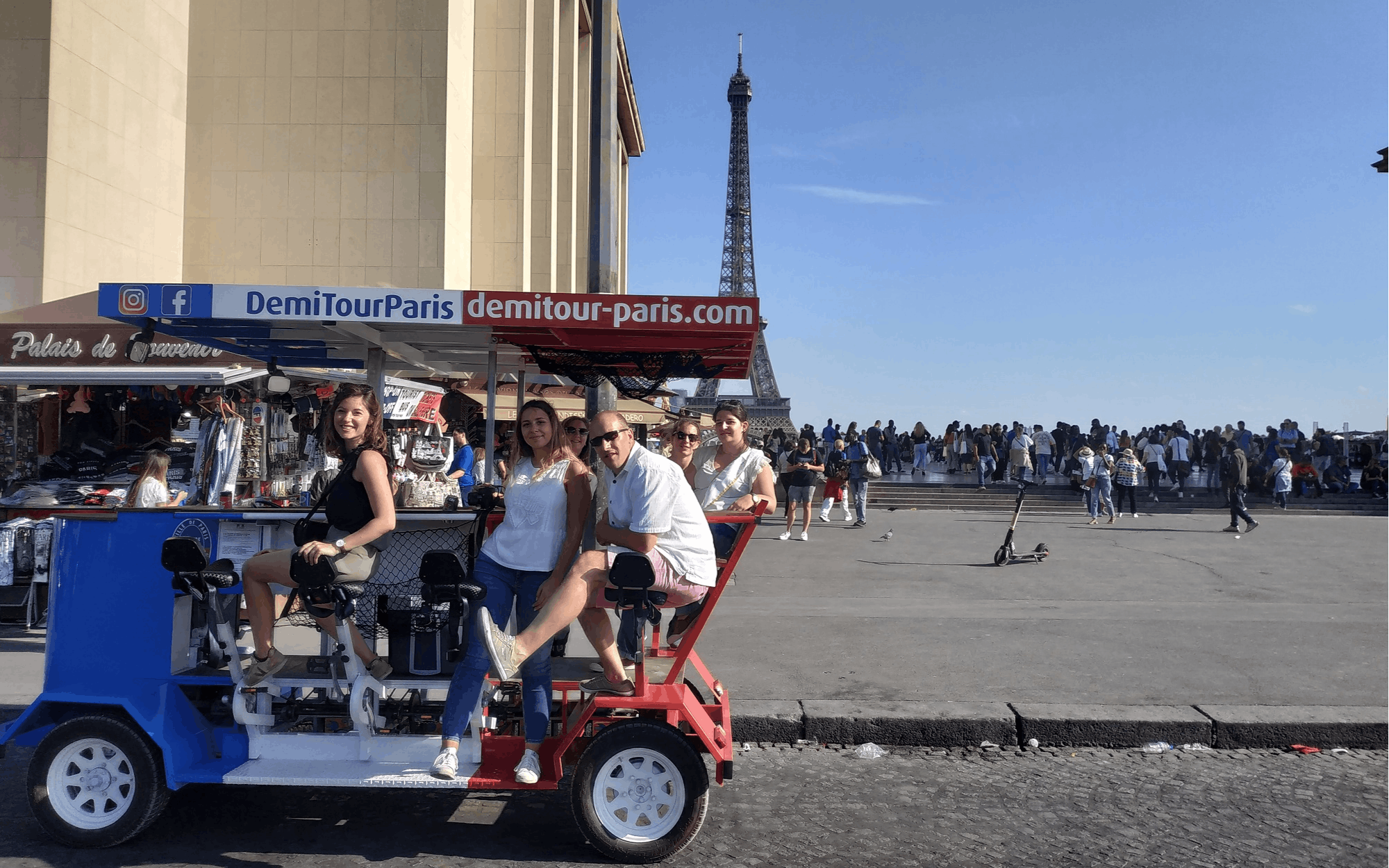 Beer Bike Bar-Tour durch Paris