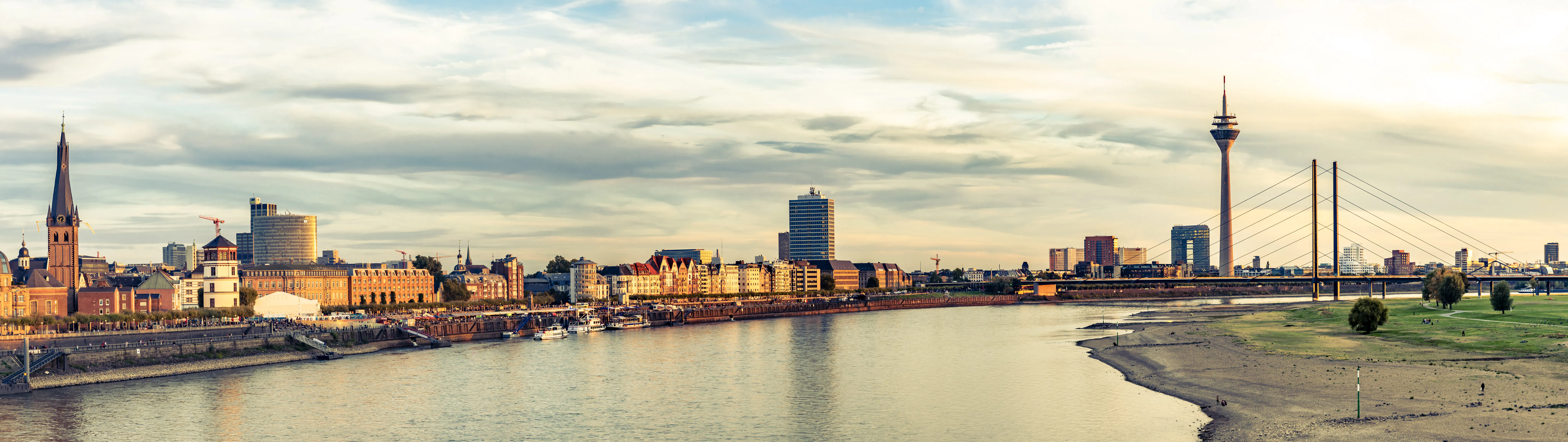 La vieille ville de Düsseldorf