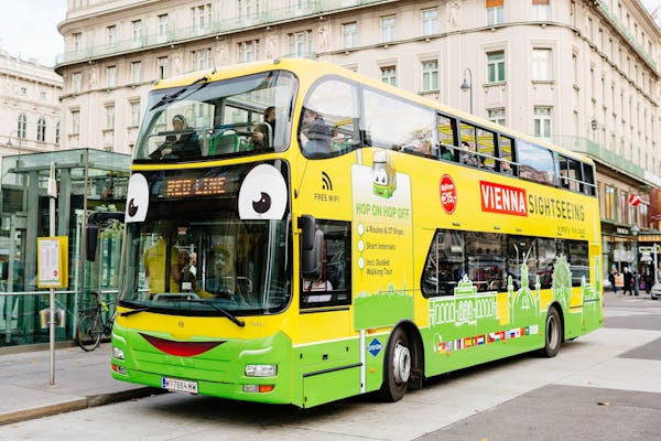 Klassischer Wiener 24-Stunden-Hop-on-Hop-off-Bus