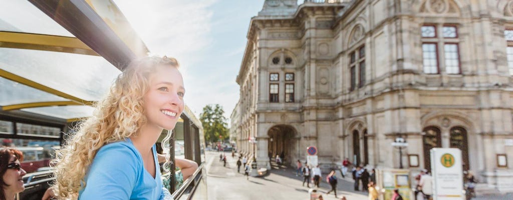 Ônibus hop-on hop-off de 72 horas em Viena Imperial