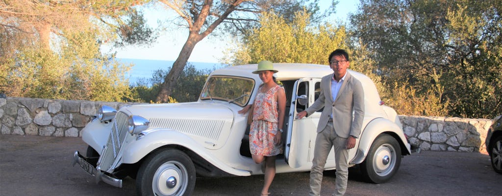 Privétour langs de Franse Rivièra in een oldtimer uit Cannes