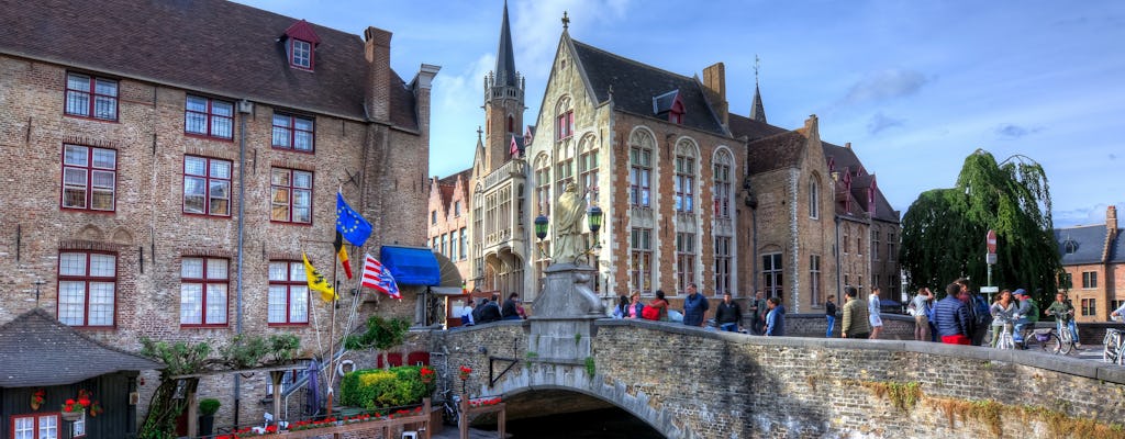 Passeio a pé em Bruges