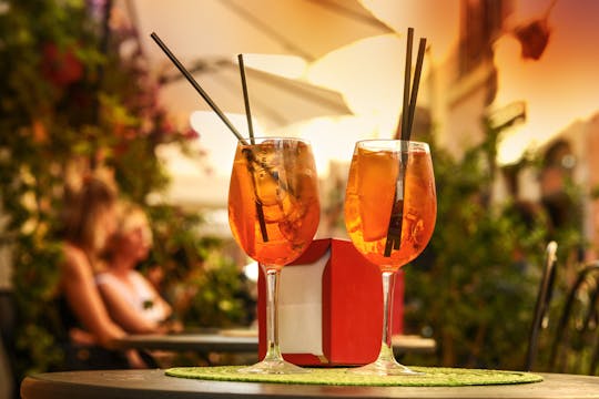 Evening walking tour of Rome with aperitif