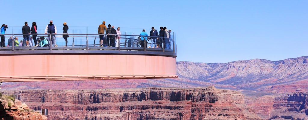 Grand Canyon West and Hoover Dam with Seven Magic Mountains day tour
