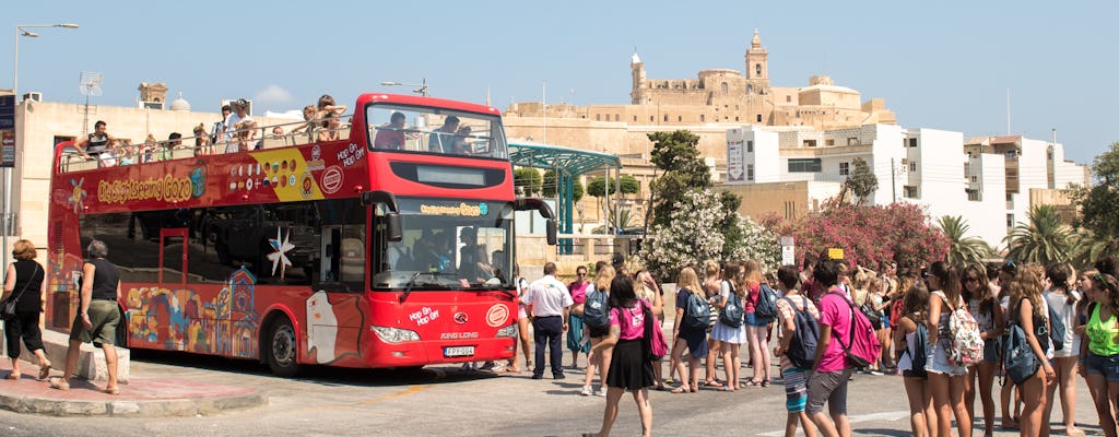 City Sightseeing hop-on hop-off bus tour of Gozo