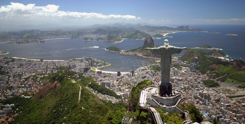 Sugarloaf, Selaron Steps and Christ Redeemer full-day tour with optional barbecue lunch