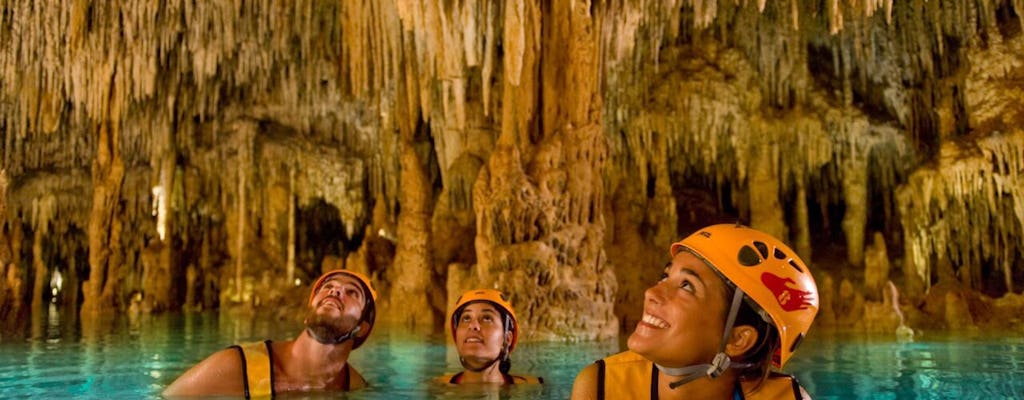 Xplor with rafting and zip-lining tour