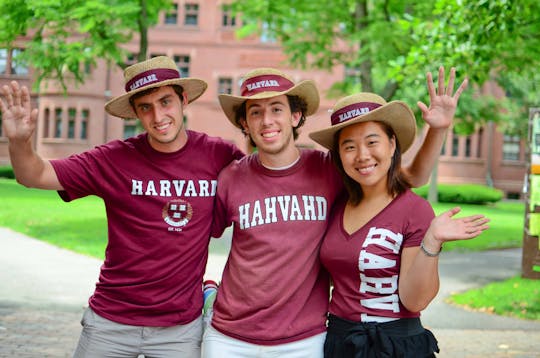 Zwiedzanie Uniwersytetu Harvarda