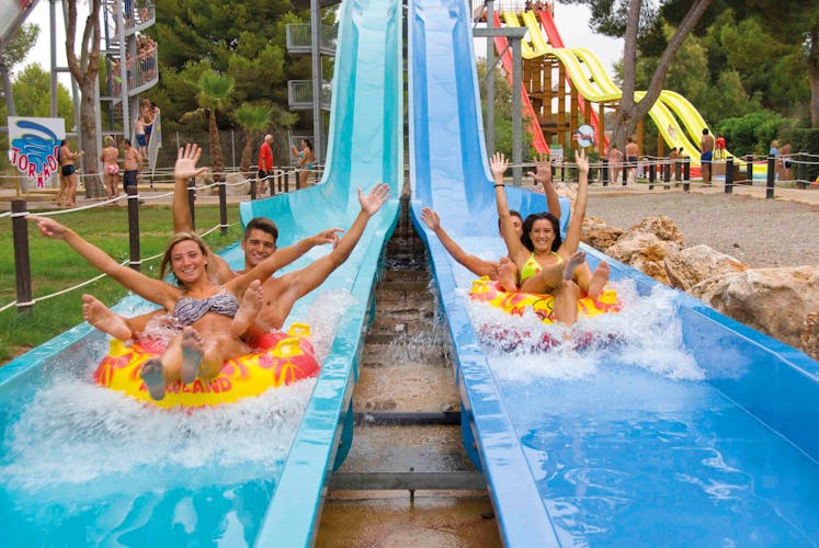 Aqualand waterpark with transfer