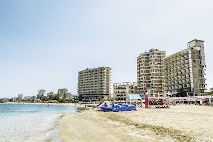 Famagusta Tour and Constantia Beach Visit with Local Guide