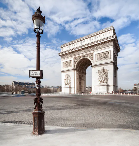 Toegangskaarten voor het dak van de Arc de Triomphe