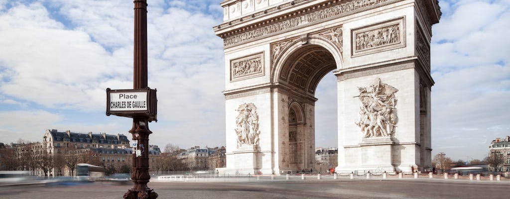 Entrance tickets to the Arc de Triomphe's rooftop