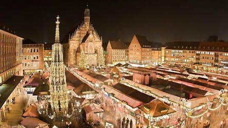 Vieille ville de Nuremberg avec visite privée du marché de Noël