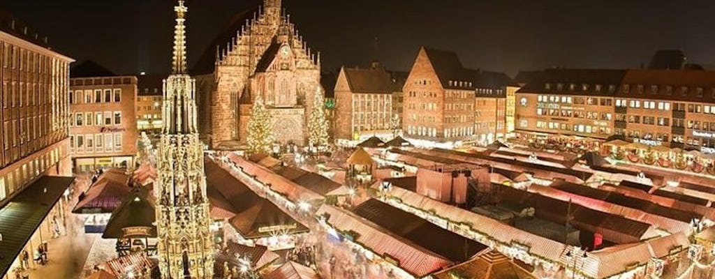 Cidade velha de Nuremberg com tour privado pelo mercado de Natal