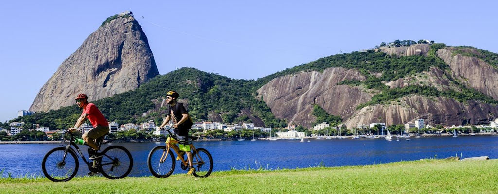 Passeio de bicicleta no Rio com Pão de Açúcar e no centro