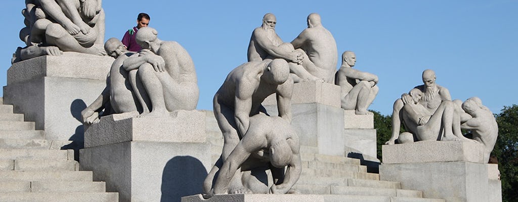 Noors cultureel erfgoed tour naar Vigeland park