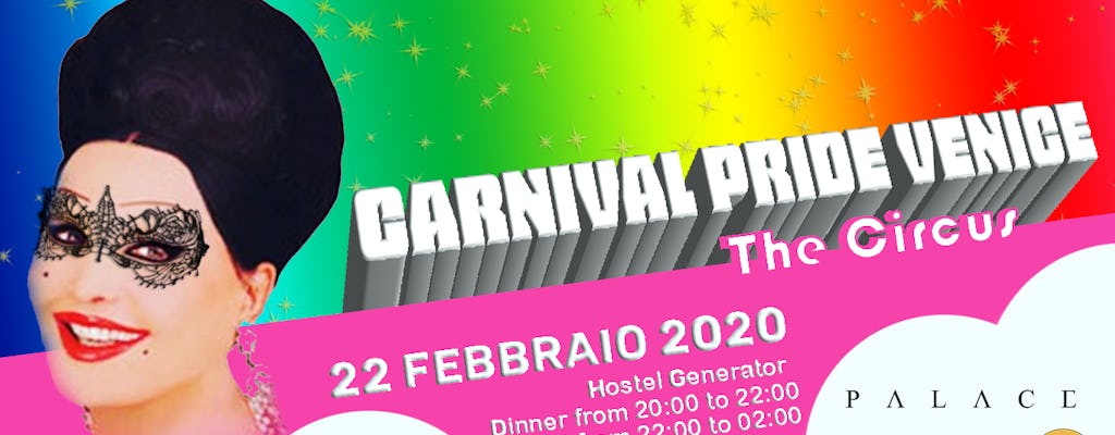 Tickets to Carnival Pride Venice. The Circus Party