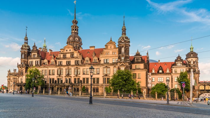 Visite guidée privée sur l'histoire architecturale de Dresde