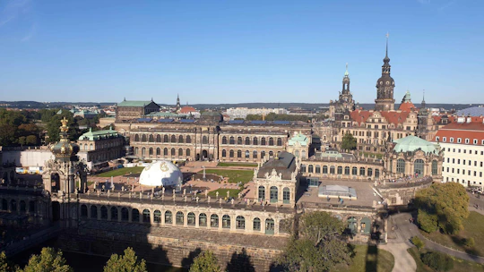 Dresden walking tour in the baroque old town