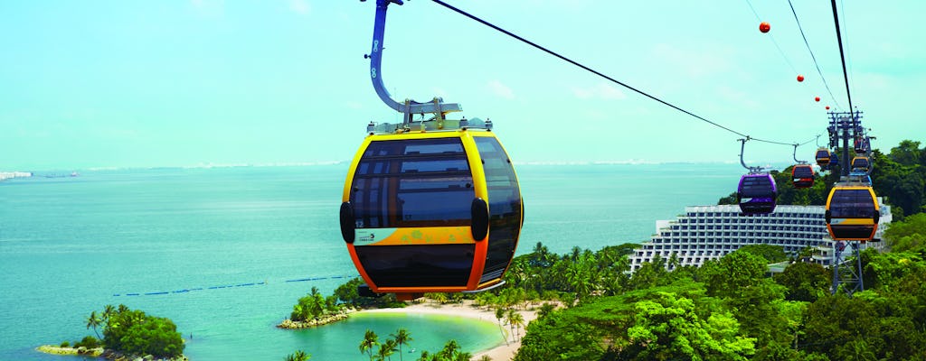 COMBO: Teleférico de Cingapura + jantar no Mount Faber OR Sentosa