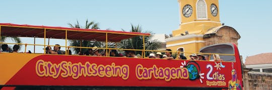 Recorrido en bus con paradas libres de City Sightseeing por Cartagena