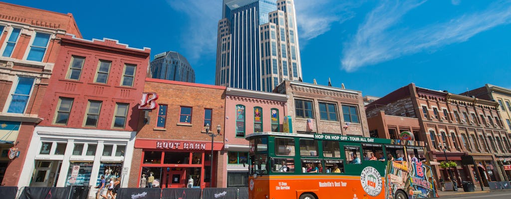 Old Town Trolley Tours van Nashville