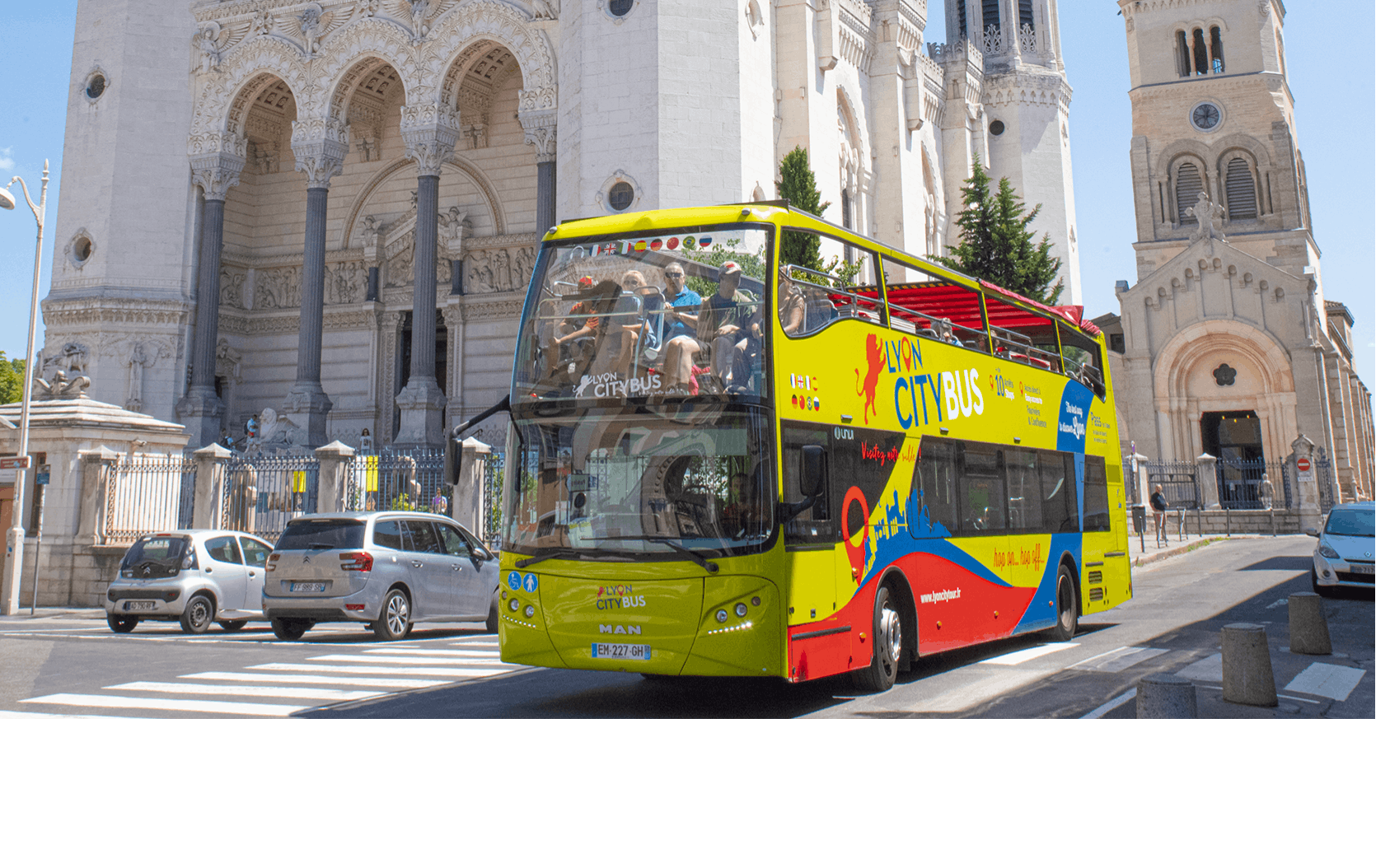 Lyon city hop-on hop-off bus tour boeken?