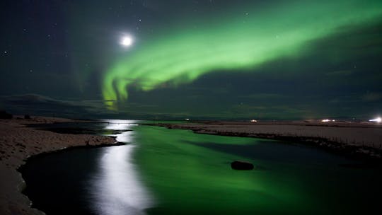 Return airport transfers and magical northern lights tour