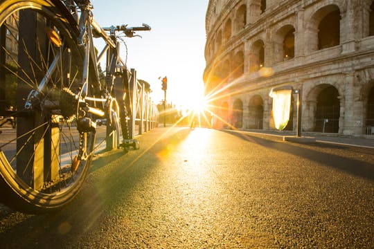 Отрывки самых интересных моментов из Рима велосипеде