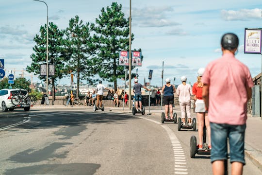 Tour particular em Estocolmo em uma scooter autobalanceada