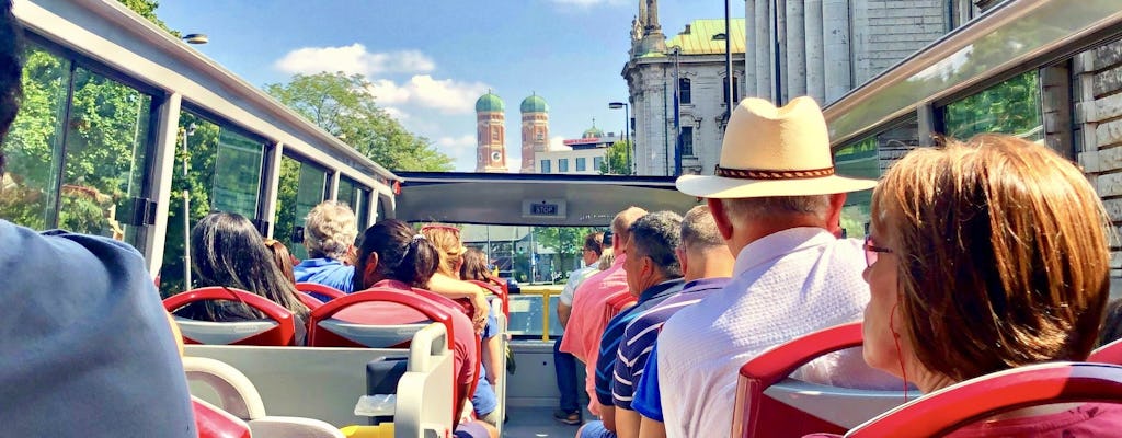 Munich hop-on hop-off bus tour 24-hour and 48-hour tickets