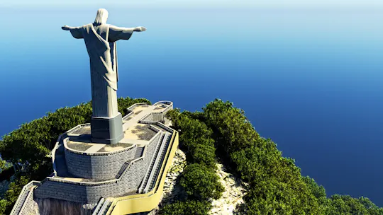 Tour combinato Rio di giorno - Corcovado, Cristo Redentore e Pan di Zucchero con pranzo e spettacolo Ginga Tropical