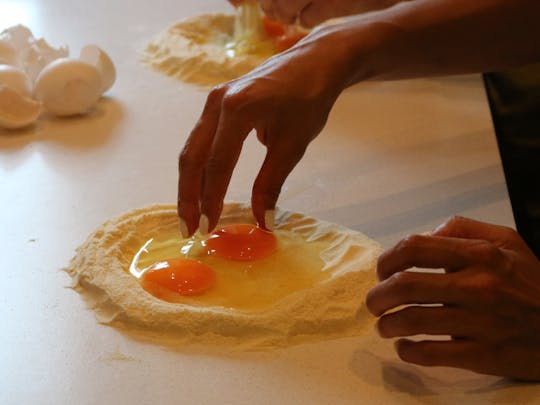 Handmade Italian pasta cooking class in Rome