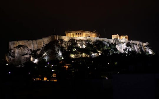 Athene by night food tour en wijnproeverij