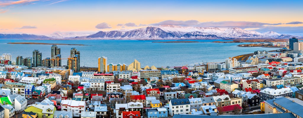 Pontos turísticos de Reykjavik e excursão de um dia ao Círculo Dourado