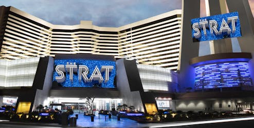 Stratosphere Casino, Hotel & Tower : plate-forme d’observation et manèges à sensations fortes